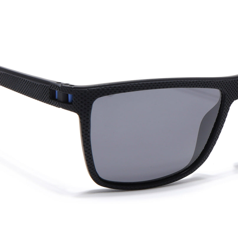 Black Wayfarer Polarized Sunglasses - PMG4295
