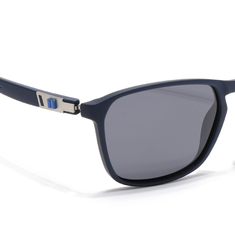 Navy Blue Wayfarer Polarized Sunglasses - PMG4305