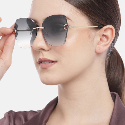 Elara | Black Over Size Sunglasses MG2879