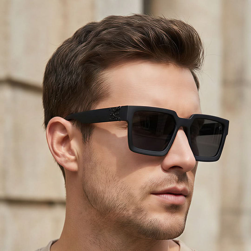 Vector - Black Square Sunglasses (1126CL1029)
