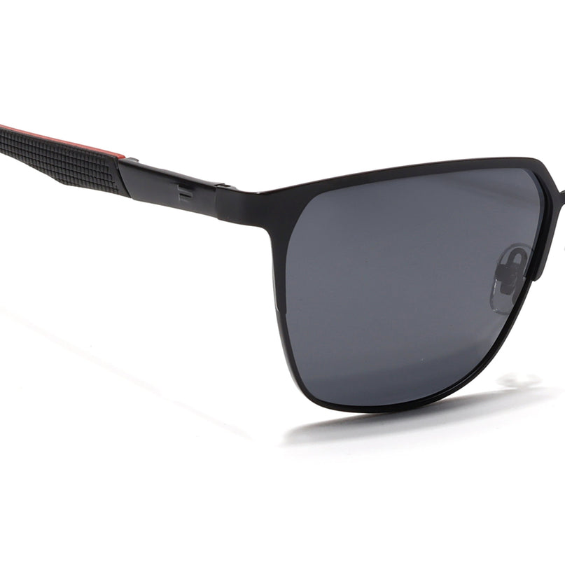 Black Square Polarized Sunglasses - PMG4282