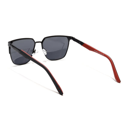 Black Square Polarized Sunglasses - PMG4282
