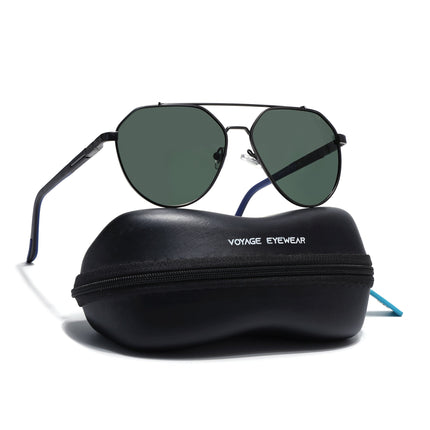 Grey Aviator Polarized Sunglasses - PMG4284