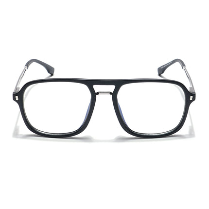 Voyage Veloura Select Matt Black Wayfarer Eyeglasses for Men & Women - SLMG6187-C1