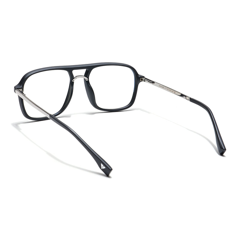 Voyage Veloura Select Matt Black Wayfarer Eyeglasses for Men & Women - SLMG6187-C1