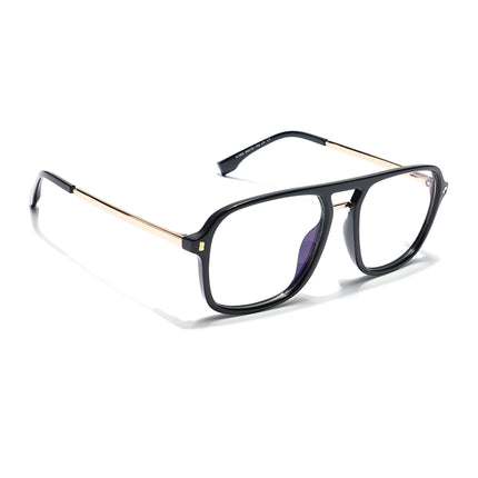 Voyage Veloura Select Shine Black Wayfarer Eyeglasses for Men & Women - SLMG6188-C2