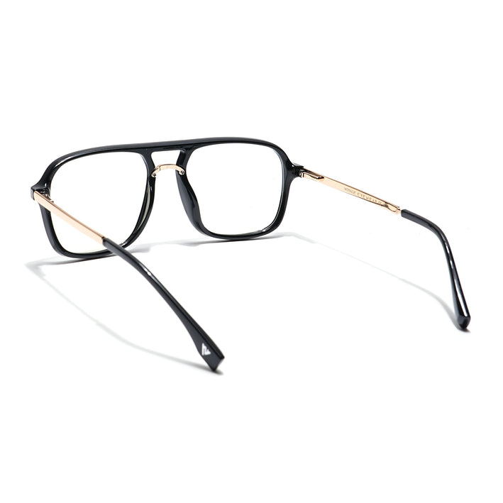 Voyage Veloura Select Shine Black Wayfarer Eyeglasses for Men & Women - SLMG6188-C2