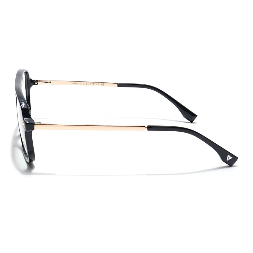 Voyage Veloura Select Shine Black Wayfarer Eyeglasses for Men & Women - SLMG6188-C2