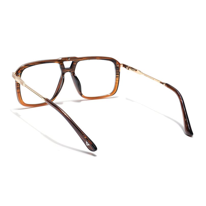 Voyage Veloura Select Black & Wine Wayfarer Eyeglasses for Men & Women - SLMG6195-C3