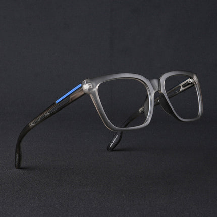 Voyage Lumina Grey Wayfarer Eyeglasses for Men & Women - MG5392-C2