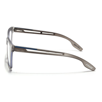 Voyage Lumina Grey Wayfarer Eyeglasses for Men & Women - MG5392-C2
