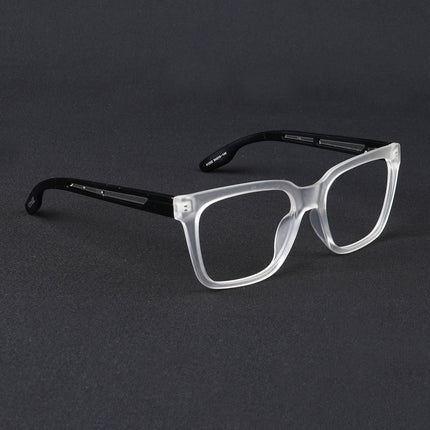Voyage Lumina Matt Transparent Wayfarer Eyeglasses for Men & Women - MG5393-C3