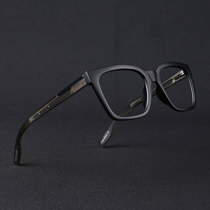 Voyage Lumina Black Wayfarer Eyeglasses for Men & Women - MG5394-C4