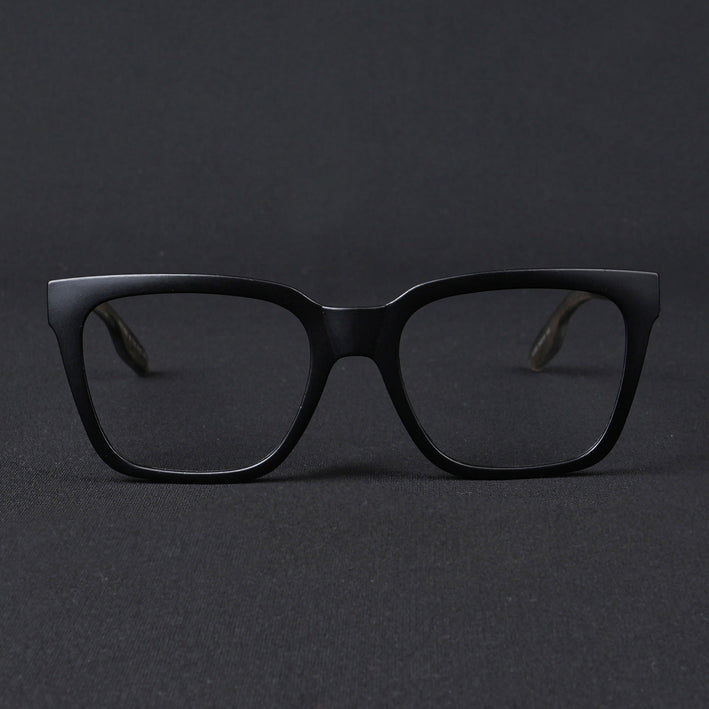 Voyage Lumina Black Wayfarer Eyeglasses for Men & Women - MG5394-C4