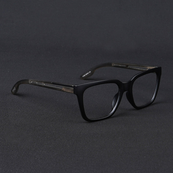 Voyage Lumina Black Wayfarer Eyeglasses for Men & Women - MG5394-C4