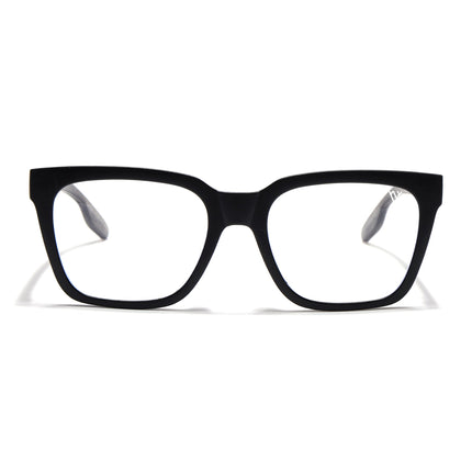 Voyage Lumina Black Wayfarer Eyeglasses for Men & Women - MG5394-C4