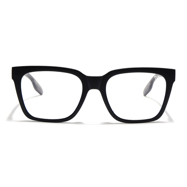 Voyage Lumina Black Wayfarer Eyeglasses for Men & Women - MG5394-C4