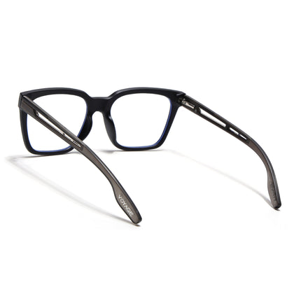 Voyage Lumina Black Wayfarer Eyeglasses for Men & Women - MG5394-C4