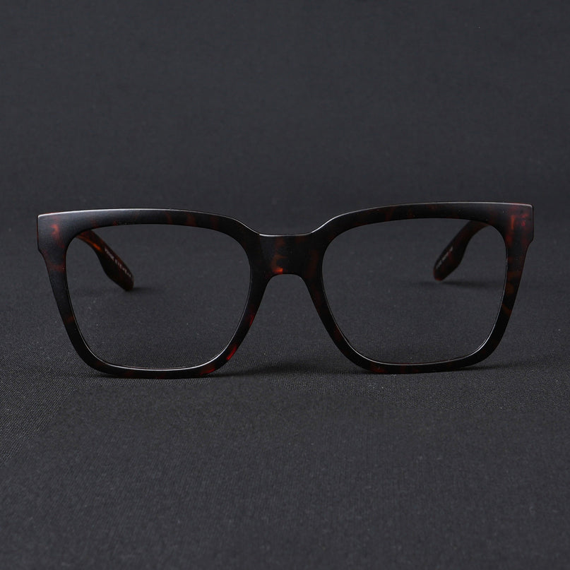 Voyage Lumina Demi Brown Wayfarer Eyeglasses for Men & Women - MG5395-C5