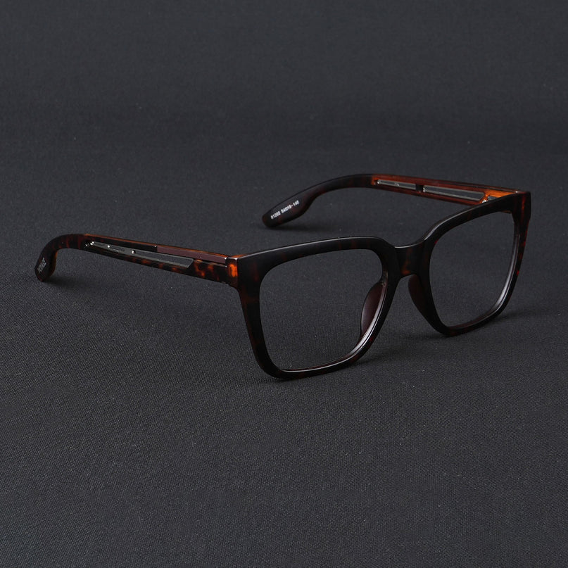 Voyage Lumina Demi Brown Wayfarer Eyeglasses for Men & Women - MG5395-C5