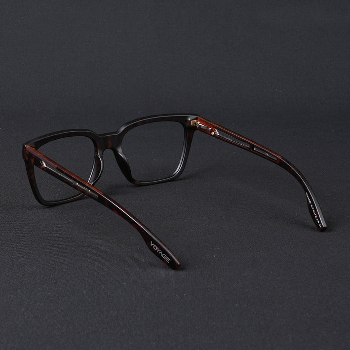 Voyage Lumina Demi Brown Wayfarer Eyeglasses for Men & Women - MG5395-C5
