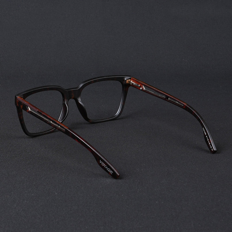Voyage Lumina Demi Brown Wayfarer Eyeglasses for Men & Women - MG5395-C5