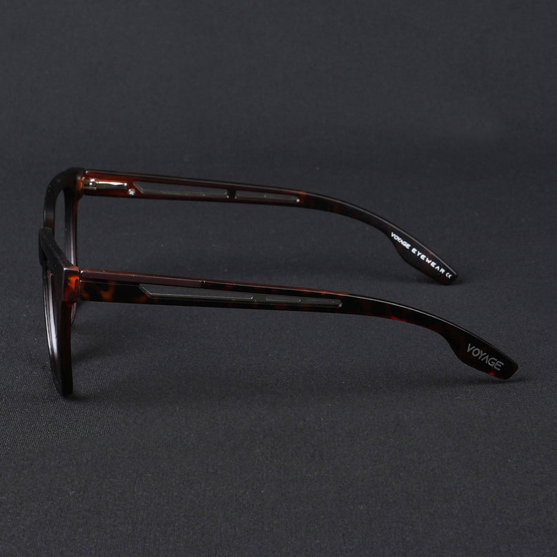 Voyage Lumina Demi Brown Wayfarer Eyeglasses for Men & Women - MG5395-C5