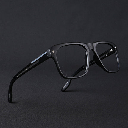 Voyage Lumina Black Wayfarer Eyeglasses for Men & Women - MG5396-C1