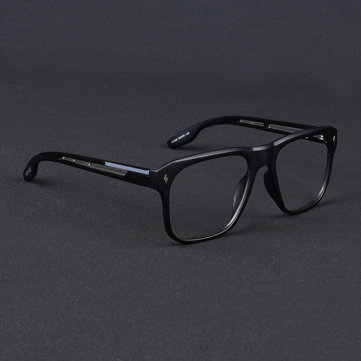 Voyage Lumina Black Wayfarer Eyeglasses for Men & Women - MG5396-C1