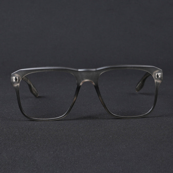 Voyage Lumina Grey Wayfarer Eyeglasses for Men & Women - MG5397-C2