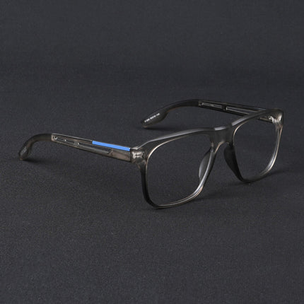 Voyage Lumina Grey Wayfarer Eyeglasses for Men & Women - MG5397-C2