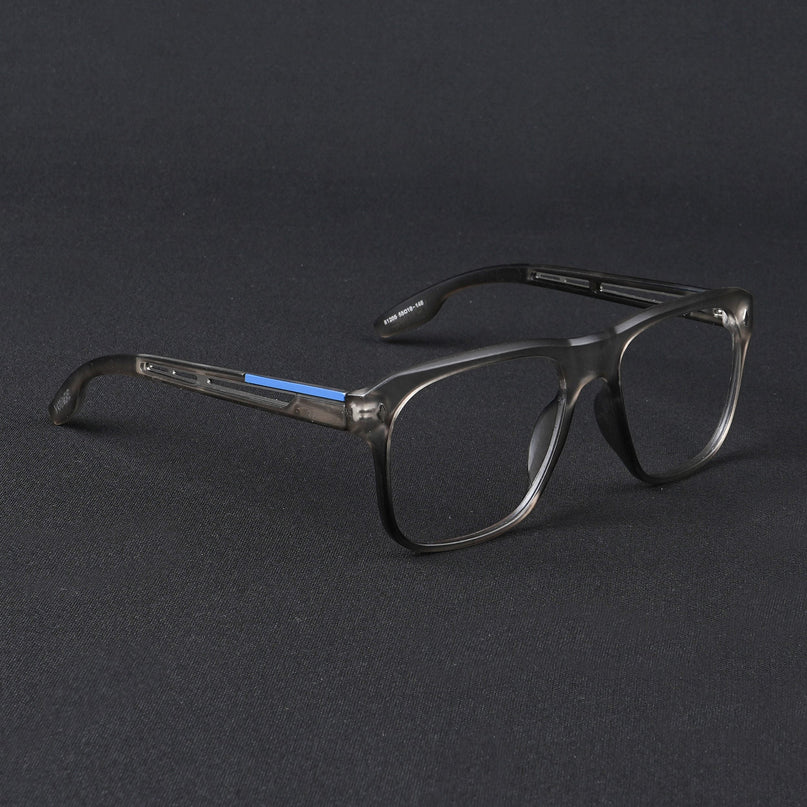 Voyage Lumina Grey Wayfarer Eyeglasses for Men & Women - MG5397-C2