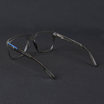 Voyage Lumina Grey Wayfarer Eyeglasses for Men & Women - MG5397-C2