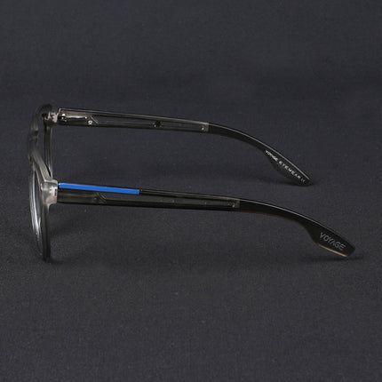 Voyage Lumina Grey Wayfarer Eyeglasses for Men & Women - MG5397-C2