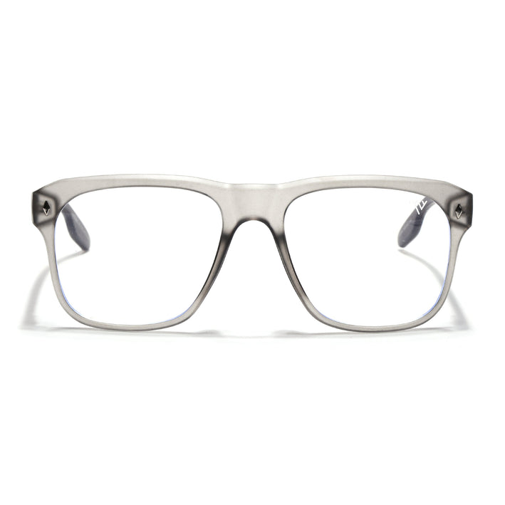 Voyage Lumina Grey Wayfarer Eyeglasses for Men & Women - MG5397-C2
