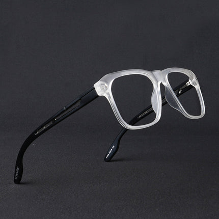 Voyage Lumina Matt Transparent Wayfarer Eyeglasses for Men & Women - MG5398-C3