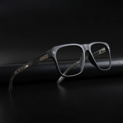 Voyage Lumina Black Wayfarer Eyeglasses for Men & Women - MG5399-C4