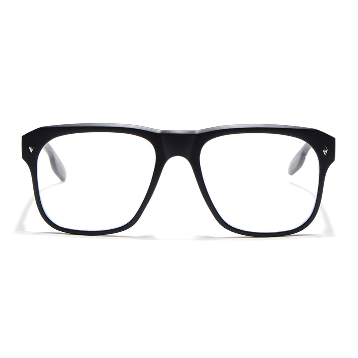 Voyage Lumina Black Wayfarer Eyeglasses for Men & Women - MG5399-C4
