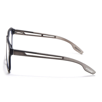 Voyage Lumina Black Wayfarer Eyeglasses for Men & Women - MG5399-C4