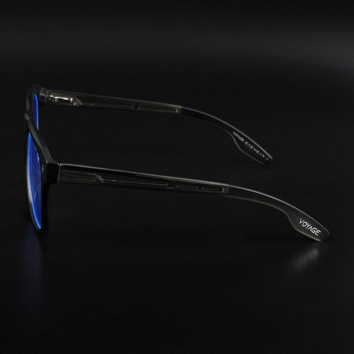 Voyage Lumina Black Wayfarer Eyeglasses for Men & Women - MG5399-C4
