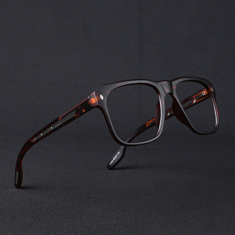Voyage Lumina Demi Brown Wayfarer Eyeglasses for Men & Women - MG5400-C5