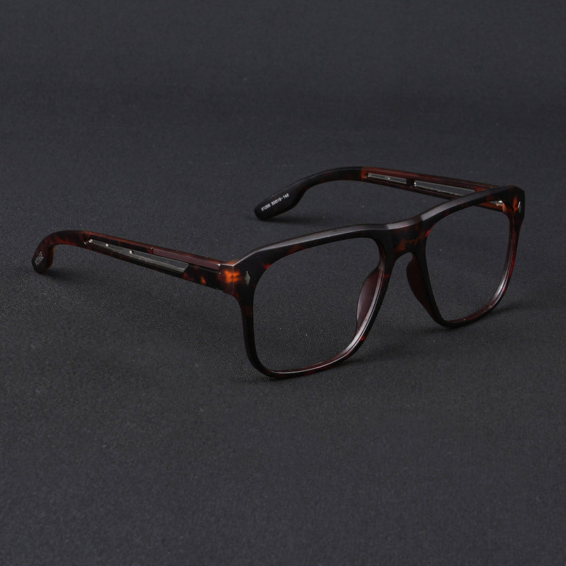 Voyage Lumina Demi Brown Wayfarer Eyeglasses for Men & Women - MG5400-C5