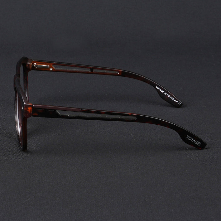 Voyage Lumina Demi Brown Wayfarer Eyeglasses for Men & Women - MG5400-C5