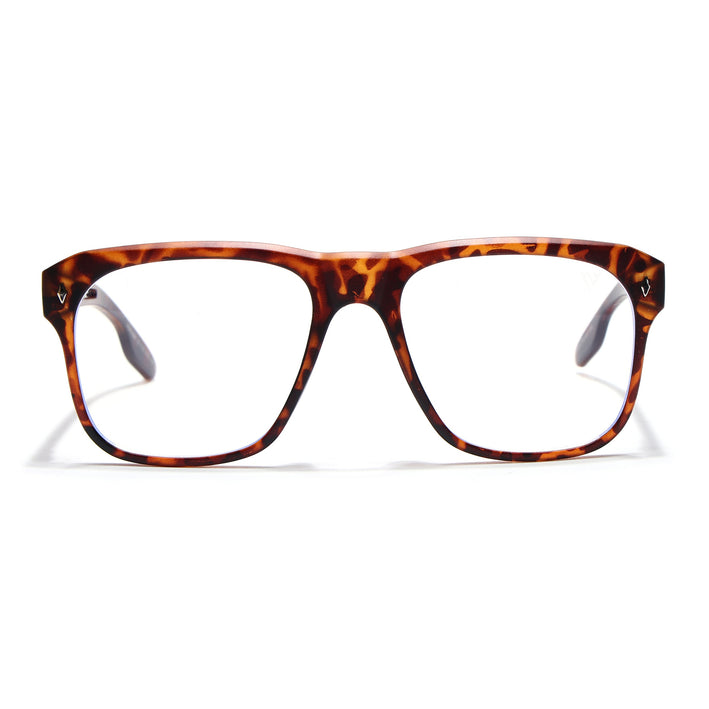 Voyage Lumina Demi Brown Wayfarer Eyeglasses for Men & Women - MG5400-C5