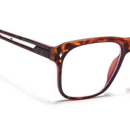 Voyage Lumina Demi Brown Wayfarer Eyeglasses for Men & Women - MG5400-C5