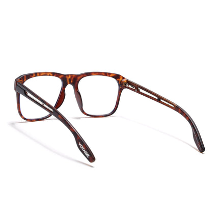 Voyage Lumina Demi Brown Wayfarer Eyeglasses for Men & Women - MG5400-C5