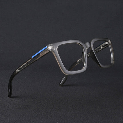 Voyage Lumina Grey Wayfarer Eyeglasses for Men & Women - MG5402-C2