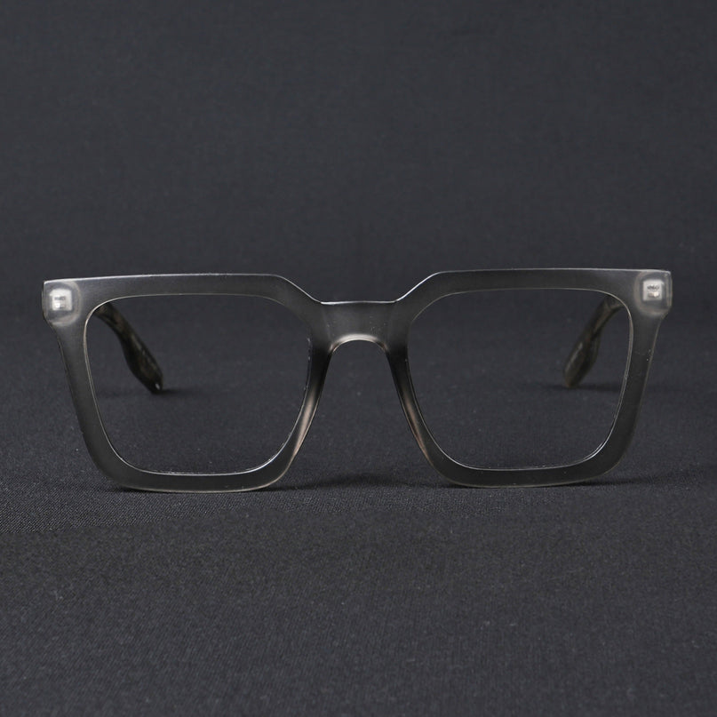 Voyage Lumina Grey Wayfarer Eyeglasses for Men & Women - MG5402-C2