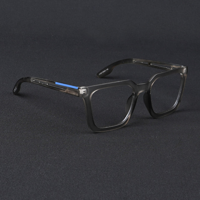 Voyage Lumina Grey Wayfarer Eyeglasses for Men & Women - MG5402-C2