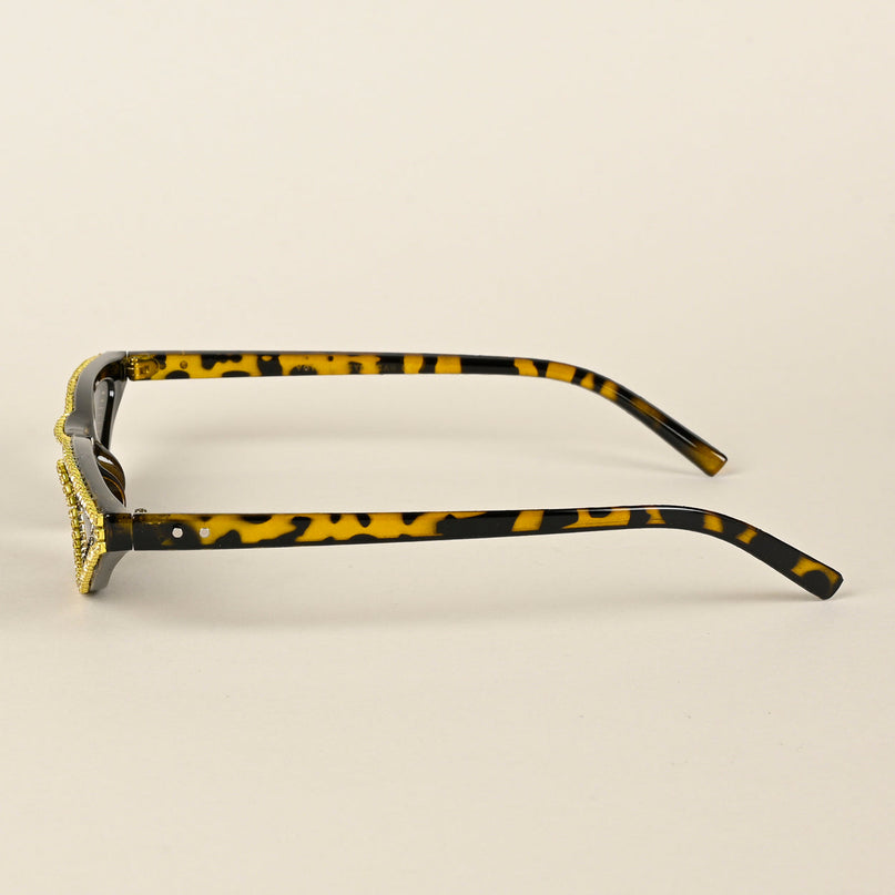 Black & Demi Brown Cateye Sunglasses - MG4368